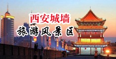 八插黑丝中国陕西-西安城墙旅游风景区